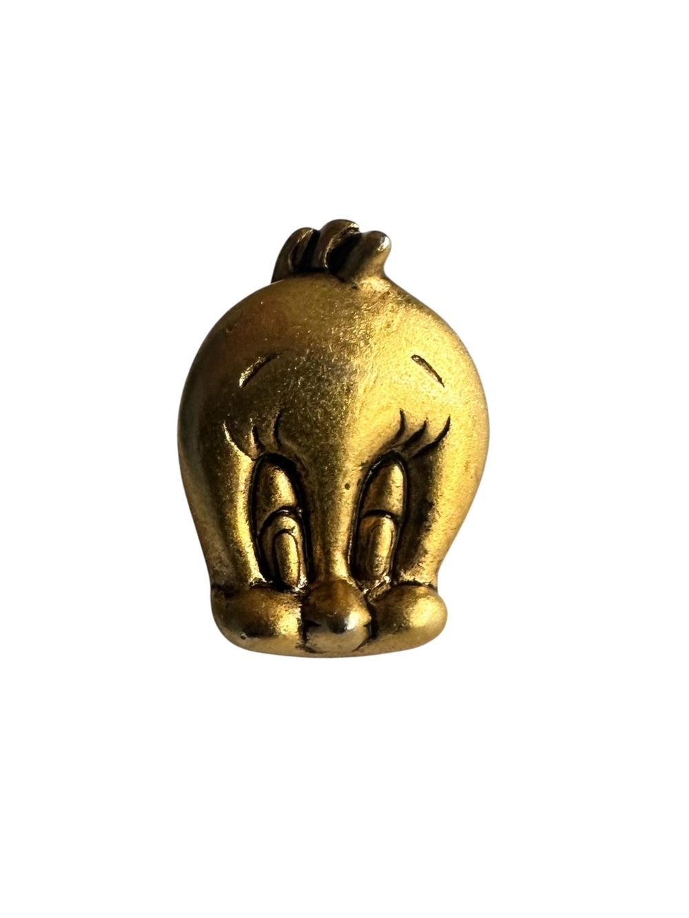 Warner Bros. Tweety Bird Gold Tone Brooch